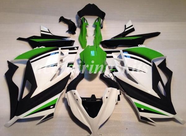 injection mold new abs motorcycle full fairings kit fit for kawasaki ninja 300 ex300 300r 2013 2014 2015 2016 2017 body white green
injection mold new abs motorcycle full fairings kit fit for kawasaki ninja 300 ex300 300r 2013 2014 2015 2016 2017 body white green