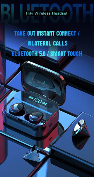 сенсорный tws правда беспроводной наушники bluetooth наушники водонепроницаемый headfrees с 3600mah power bank для iphone xiaomi huawei
сенсорный tws правда беспроводной наушники bluetooth наушники водонепроницаемый headfrees с 3600mah power bank для iphone xiaomi huawei