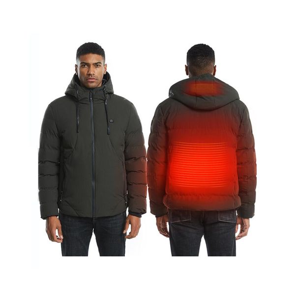 usb electric heating coat men's fashion coat winter warm jacket, Blue;black
usb electric heating coat men's fashion coat winter warm jacket, Blue;black