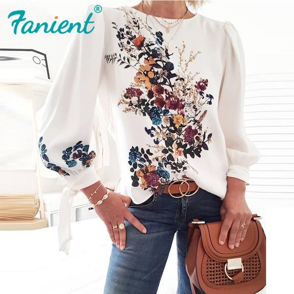 women flora printed long sleeve loose style pullover blouse chic casual spring fall fashion new vintage women's blouse shirt, White
women flora printed long sleeve loose style pullover blouse chic casual spring fall fashion new vintage women's blouse shirt, White