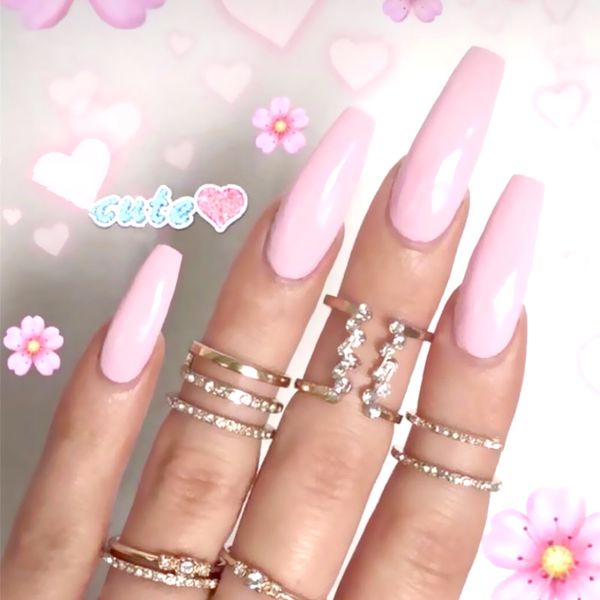 24pcs/set european bride diy manicure series pink fake nails smooth square long detachable artifiicial nail art patche with glue, Red;gold
24pcs/set european bride diy manicure series pink fake nails smooth square long detachable artifiicial nail art patche with glue, Red;gold