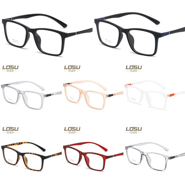 large frame men's and women's square jelly color plain glasses tr90 transparent glasses frame 8077, Silver
large frame men's and women's square jelly color plain glasses tr90 transparent glasses frame 8077, Silver