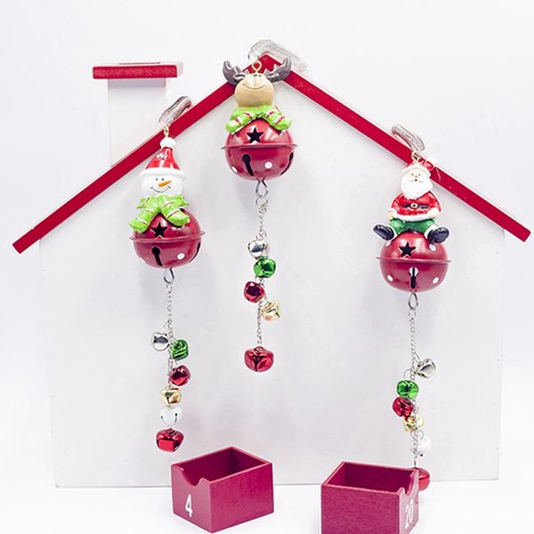 1 pcs christmas tree decorations iron art christmas bells pendant cartoon santa snowman tree string charm pendant
1 pcs christmas tree decorations iron art christmas bells pendant cartoon santa snowman tree string charm pendant