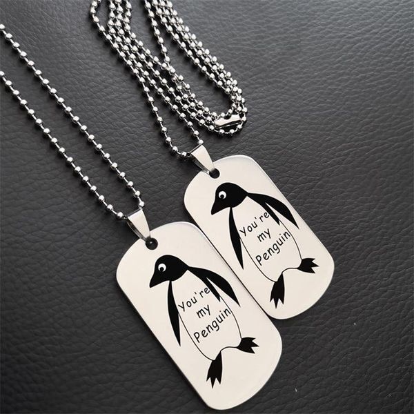 you're my penguin necklace romantic gift anniversary gift valentine's day gifts for boyfriend girlfriend husband, Silver
you're my penguin necklace romantic gift anniversary gift valentine's day gifts for boyfriend girlfriend husband, Silver
