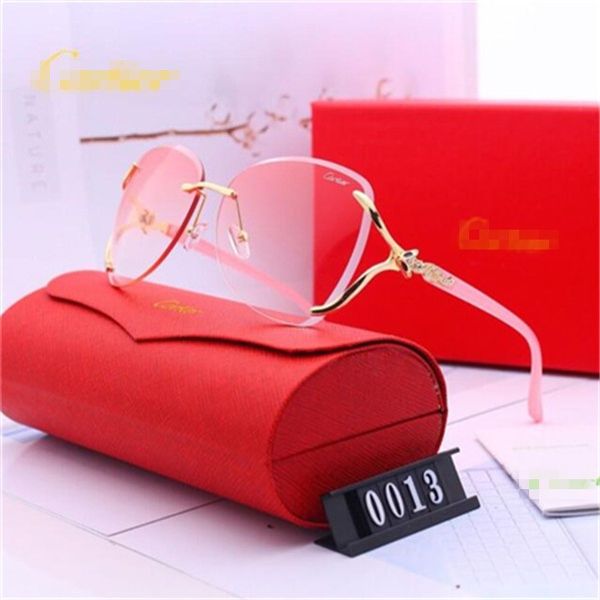 men women designer sunglasses cãrtiêr oval sunglasses uv protection lens coating mirror lens frameless color plated frame come with box, White;black
men women designer sunglasses cãrtiêr oval sunglasses uv protection lens coating mirror lens frameless color plated frame come with box, White;black