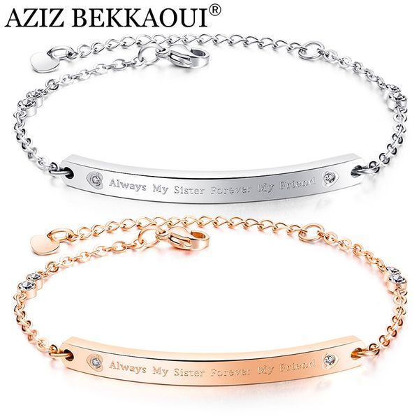 aziz bekkaoui engrave name women stainless steel bracelets always my sister forever my friend bracelet custom friendship jewelry, Golden;silver
aziz bekkaoui engrave name women stainless steel bracelets always my sister forever my friend bracelet custom friendship jewelry, Golden;silver