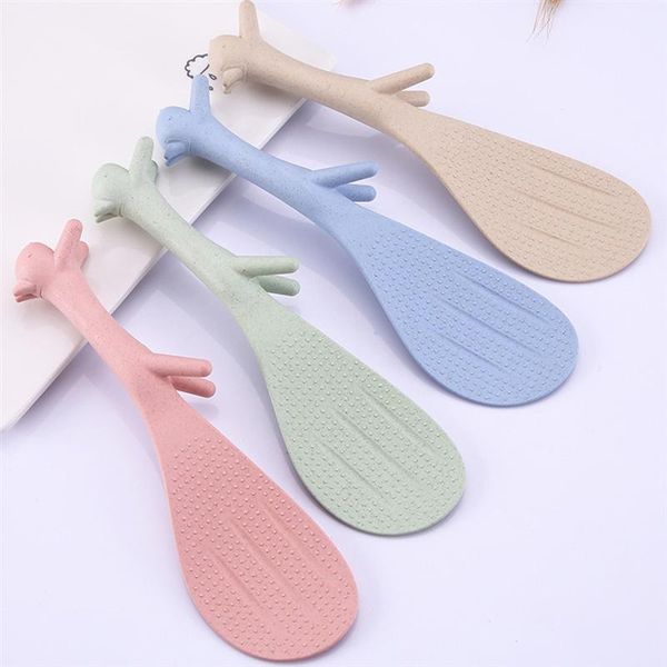 non-stick райс paddle с пластмассой белка shaped handle творческий постоянный ковш бытовой кухня инструмент
non-stick райс paddle с пластмассой белка shaped handle творческий постоянный ковш бытовой кухня инструмент