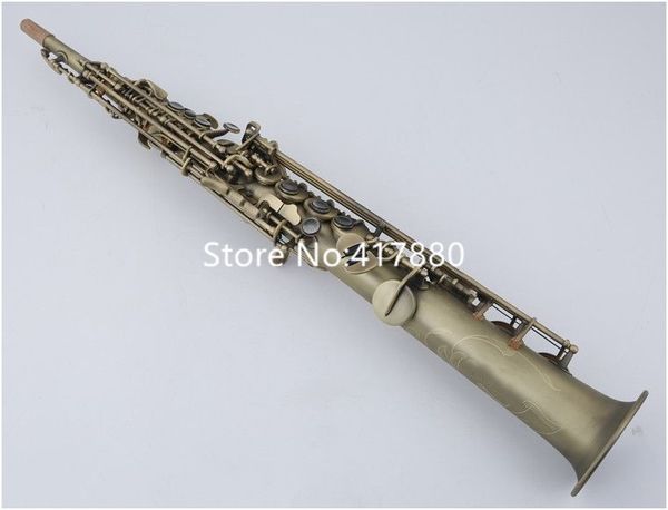 japan saxophone soprano kss-902 bb retro sax antique copper musical instrument with case all accessories
japan saxophone soprano kss-902 bb retro sax antique copper musical instrument with case all accessories