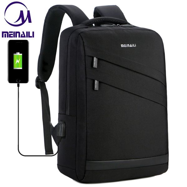 business lapbackpack 14 15.6 inch fashion men travel back pack multifunction nylon school black bagpacks for teenagers cj191201
business lapbackpack 14 15.6 inch fashion men travel back pack multifunction nylon school black bagpacks for teenagers cj191201