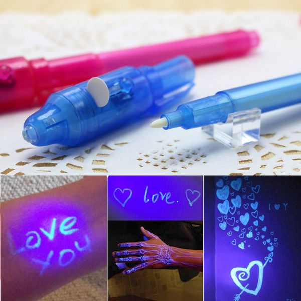magic 2 in 1 uv graffiti black light combo creative stationery invisible ink pen marker pen highlighter office, Black;red
magic 2 in 1 uv graffiti black light combo creative stationery invisible ink pen marker pen highlighter office, Black;red