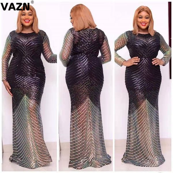 vazn 2020 upmarket young lady of note flaring club solid round neck full sleeve high wist women mermaid maxi dress, Black;pink
vazn 2020 upmarket young lady of note flaring club solid round neck full sleeve high wist women mermaid maxi dress, Black;pink