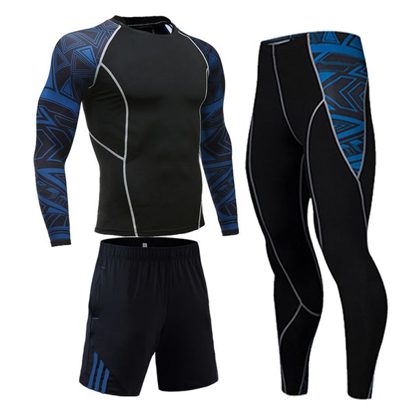 brand running set mens compression long sleeve fitness sport t-shirts elastic quick dry gym training basketball suit rashgard, Black;blue
brand running set mens compression long sleeve fitness sport t-shirts elastic quick dry gym training basketball suit rashgard, Black;blue