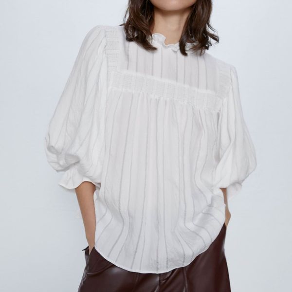 women white shirt spring 2020 new fashion ruffle collar blouse full sleeve preppy girl loose shirts
women white shirt spring 2020 new fashion ruffle collar blouse full sleeve preppy girl loose shirts