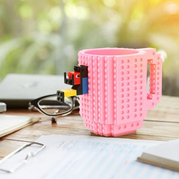 350ml creative milk mug coffee cups creative build-on brick mug cups drinking water holder for building blocks design
350ml creative milk mug coffee cups creative build-on brick mug cups drinking water holder for building blocks design