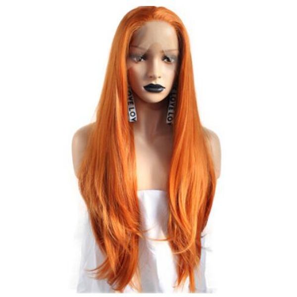 mhazel 26in 150%density orange hair color synthetic front lace wig glueless part combs &straps woman, Black
mhazel 26in 150%density orange hair color synthetic front lace wig glueless part combs &straps woman, Black
