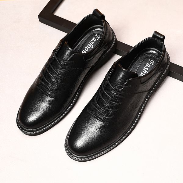 basic men shoes british microfiber leather business driving casual lace up breathable outdoor comfy fashion spring autumn soft, Black
basic men shoes british microfiber leather business driving casual lace up breathable outdoor comfy fashion spring autumn soft, Black
