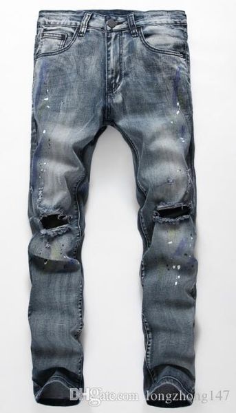 мужчины окрашены biker jeans straight завернуто джинсы отверстие брюки сломанные брюки беленой rippid брюки тонкий случайные марочные челове, Blue
мужчины окрашены biker jeans straight завернуто джинсы отверстие брюки сломанные брюки беленой rippid брюки тонкий случайные марочные челове, Blue