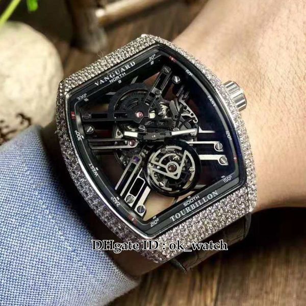 new saratoge vanguard skeleton rose gold case diamond bezel v 45 t sqt automatic mens watch gents sport watches leather rubber str, Slivery;brown
new saratoge vanguard skeleton rose gold case diamond bezel v 45 t sqt automatic mens watch gents sport watches leather rubber str, Slivery;brown