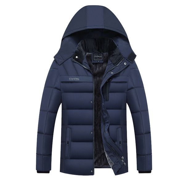 2019 new parkas winter jacket thick warm men's jacket men's casual hooded cotton dd6mf, Black
2019 new parkas winter jacket thick warm men's jacket men's casual hooded cotton dd6mf, Black