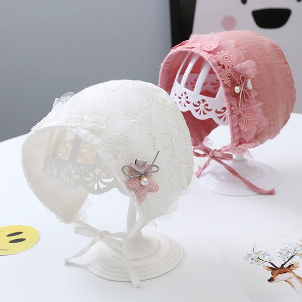 cute newborn baby girl hat lace flower spring summer infant bonnet soft cotton girls beanies cap pgraphy props, Yellow
cute newborn baby girl hat lace flower spring summer infant bonnet soft cotton girls beanies cap pgraphy props, Yellow