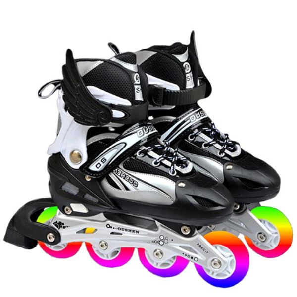 quick single row roller skates 4 wheels adjustable size sliding obstacle row ice skates shoes single flash for children's gifts
quick single row roller skates 4 wheels adjustable size sliding obstacle row ice skates shoes single flash for children's gifts