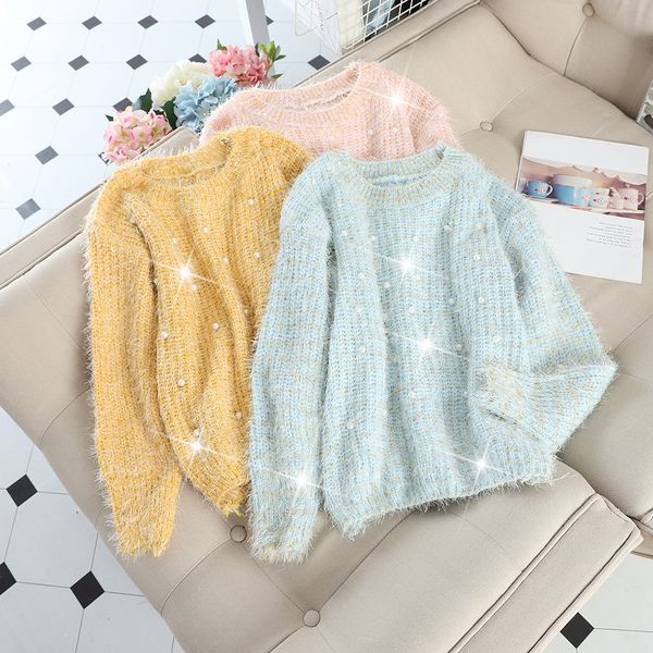 mooirue vintage bleading women sweater o neck casual streetwear korean style pullovers solid harajuku kintting female, White;black
mooirue vintage bleading women sweater o neck casual streetwear korean style pullovers solid harajuku kintting female, White;black