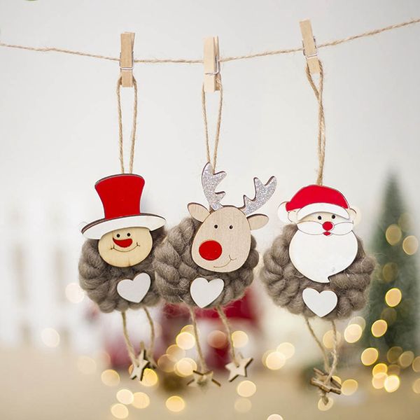 3шт / набор прекрасный xmas висячие подвески сердце санта-клаус снеговика олень кукла рождественская елка новогоднее украшение для дома
3шт / набор прекрасный xmas висячие подвески сердце санта-клаус снеговика олень кукла рождественская елка новогоднее украшение для дома