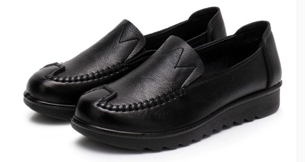 2019 women's shoes in spring and autumn with new style low heel round head mother shoes#158, Black
2019 women's shoes in spring and autumn with new style low heel round head mother shoes#158, Black