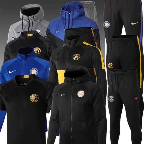 2019 2020 inter football tracksuit jackets kits 19/20 survetement icardi candrevr training suit soccer tracksuit jacket veste set, Gray;blue
2019 2020 inter football tracksuit jackets kits 19/20 survetement icardi candrevr training suit soccer tracksuit jacket veste set, Gray;blue