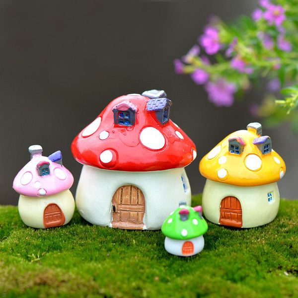 4pcs/set mediterranean house mushroom castle diy resin fairy garden craft decoration miniature micro gnome terrarium gift f0176
4pcs/set mediterranean house mushroom castle diy resin fairy garden craft decoration miniature micro gnome terrarium gift f0176