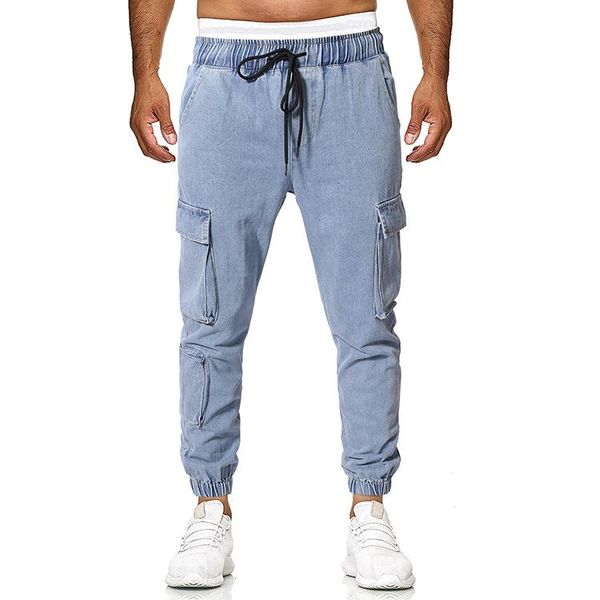 casual loose cargo pants man large size overalls 65% cotton denim jeans male multi-pocket jeans for men new, Blue
casual loose cargo pants man large size overalls 65% cotton denim jeans male multi-pocket jeans for men new, Blue