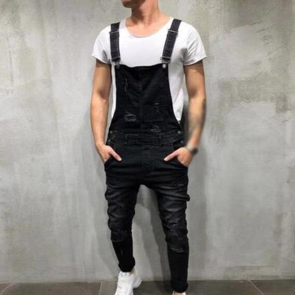 fashion men casual jeans jumpsuit slim fit denim bib pants overalls trousers 1pc, Blue
fashion men casual jeans jumpsuit slim fit denim bib pants overalls trousers 1pc, Blue