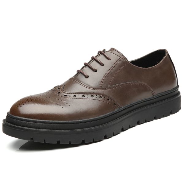 men bullock shoes men dress shoes brown black pointed toe work shoe business man suit shoes office casual flats for man zy219 
men bullock shoes men dress shoes brown black pointed toe work shoe business man suit shoes office casual flats for man zy219