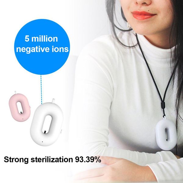 anion necklace air purifier mini usb portable personal wearable necklace negative ionizer anion air cleaner air freshener, Black
anion necklace air purifier mini usb portable personal wearable necklace negative ionizer anion air cleaner air freshener, Black