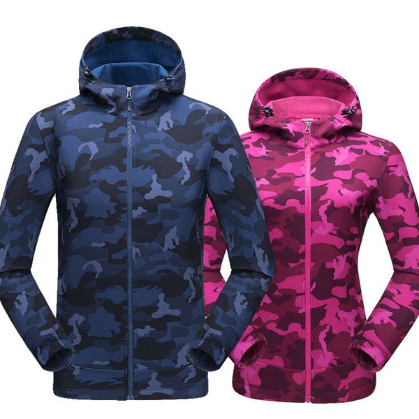 tecoutdoor men women hooded soft shell jackets autumn winter plus velvet thick windproof waterproof camo fleece hiking coats, Blue;black
tecoutdoor men women hooded soft shell jackets autumn winter plus velvet thick windproof waterproof camo fleece hiking coats, Blue;black
