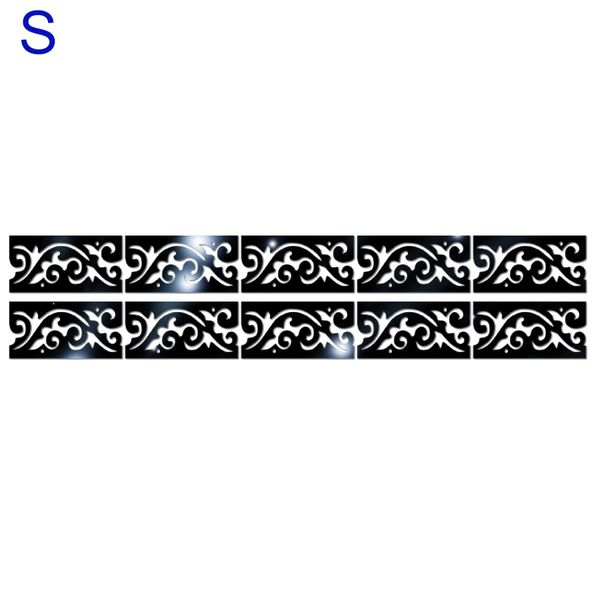 10pcs 3d wall kick line sticker home sticker bathroom decoration ornament pack 
10pcs 3d wall kick line sticker home sticker bathroom decoration ornament pack