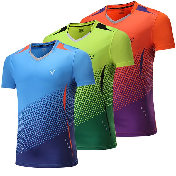 new sport shirt tennis shirts men, badminton shirts male , table tennis tshirt , running exercise training tshirt sportswear, Black;blue
new sport shirt tennis shirts men, badminton shirts male , table tennis tshirt , running exercise training tshirt sportswear, Black;blue