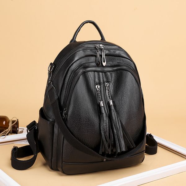 backpack women new fashion large-capacity soft leather backpack women shoulder trend casual ladies bag school bag
backpack women new fashion large-capacity soft leather backpack women shoulder trend casual ladies bag school bag