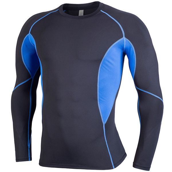 men compre shirts tight t-shirt long sleeves therml under fitness base layer weight lifting wear ing, Black;blue
men compre shirts tight t-shirt long sleeves therml under fitness base layer weight lifting wear ing, Black;blue