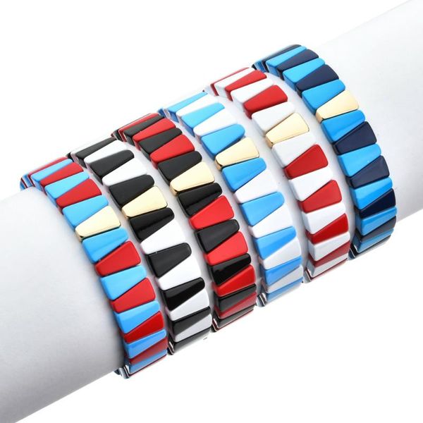 charm bracelets zmzy bohemian bracelet handmade stackable friendship rainbow enamel tile women fashion pography bangles, Golden;silver
charm bracelets zmzy bohemian bracelet handmade stackable friendship rainbow enamel tile women fashion pography bangles, Golden;silver