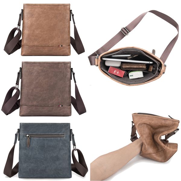 genuine leather men zipper cross body messenger bags fashion plain business sling satchel lapshoulder bag briefcases organizer bag gift
genuine leather men zipper cross body messenger bags fashion plain business sling satchel lapshoulder bag briefcases organizer bag gift