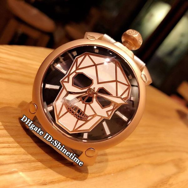 new gaga milano neymar bionic skull black 5061 white skull dial 9011 automatic 6314.01s mens watch rose gold case sapphire leather watches, Slivery;brown
new gaga milano neymar bionic skull black 5061 white skull dial 9011 automatic 6314.01s mens watch rose gold case sapphire leather watches, Slivery;brown
