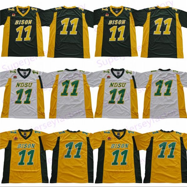 ncaa ndsu bison 11 carson wentz jersey yellow green white north dakota state college football jerseys in stock ing, Black
ncaa ndsu bison 11 carson wentz jersey yellow green white north dakota state college football jerseys in stock ing, Black
