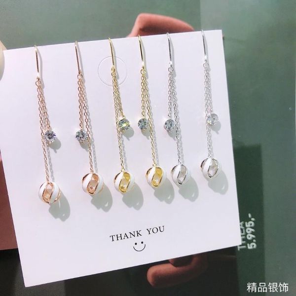 whole 100% real 925 sterling silver drop earrings lasting shiny ear hook zirconia 18k dangle multicolor ball exquisite jewelry, Golden;silver
whole 100% real 925 sterling silver drop earrings lasting shiny ear hook zirconia 18k dangle multicolor ball exquisite jewelry, Golden;silver