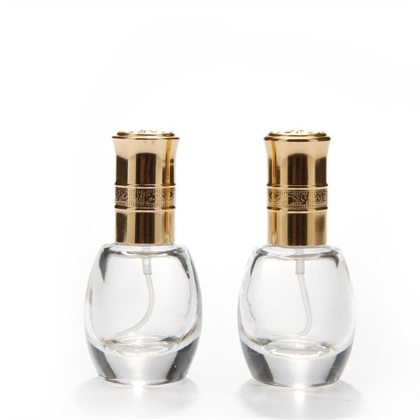 10ml empty glass perfume refillable bottle spray perfume atomizers bottles with gold caps
10ml empty glass perfume refillable bottle spray perfume atomizers bottles with gold caps