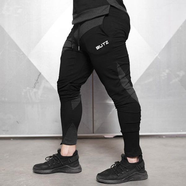 men compression muscle popular brand new sports fitness trousers men stitching running training breathable pants exercise pants, Black;blue
men compression muscle popular brand new sports fitness trousers men stitching running training breathable pants exercise pants, Black;blue