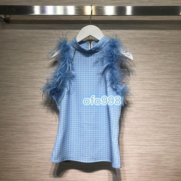 Women girl hort leeve tee hirt tanding neck leevele feather plice ve t tee coat blue plaid vogue t hirt pullover top tee
Women girl hort leeve tee hirt tanding neck leevele feather plice ve t tee coat blue plaid vogue t hirt pullover top tee