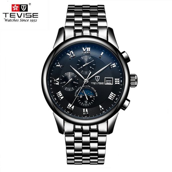 luxury automatic mechanical men watch stainless steel gold watch waterproof business or casual watches relogio masculino, Slivery;brown
luxury automatic mechanical men watch stainless steel gold watch waterproof business or casual watches relogio masculino, Slivery;brown