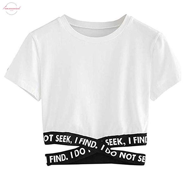 summer tshirt womens lady fashion flutter sleeve soild latter cross bandage fashion t shirt short style ropa mujer 2020 verano, White
summer tshirt womens lady fashion flutter sleeve soild latter cross bandage fashion t shirt short style ropa mujer 2020 verano, White