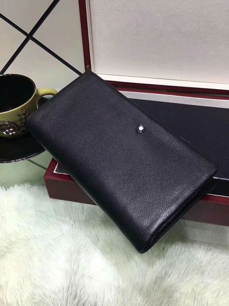 Luxury Wallets Designer MB 90089-05 Card Holders Handbags 21x10 Genuine Leather for man Birthday Christmas New Year Gift